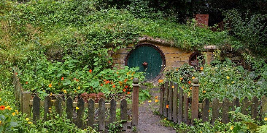 Le tipiche casette degli Hobbit