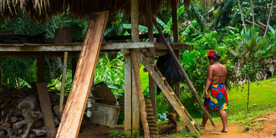Villaggio degli Embera